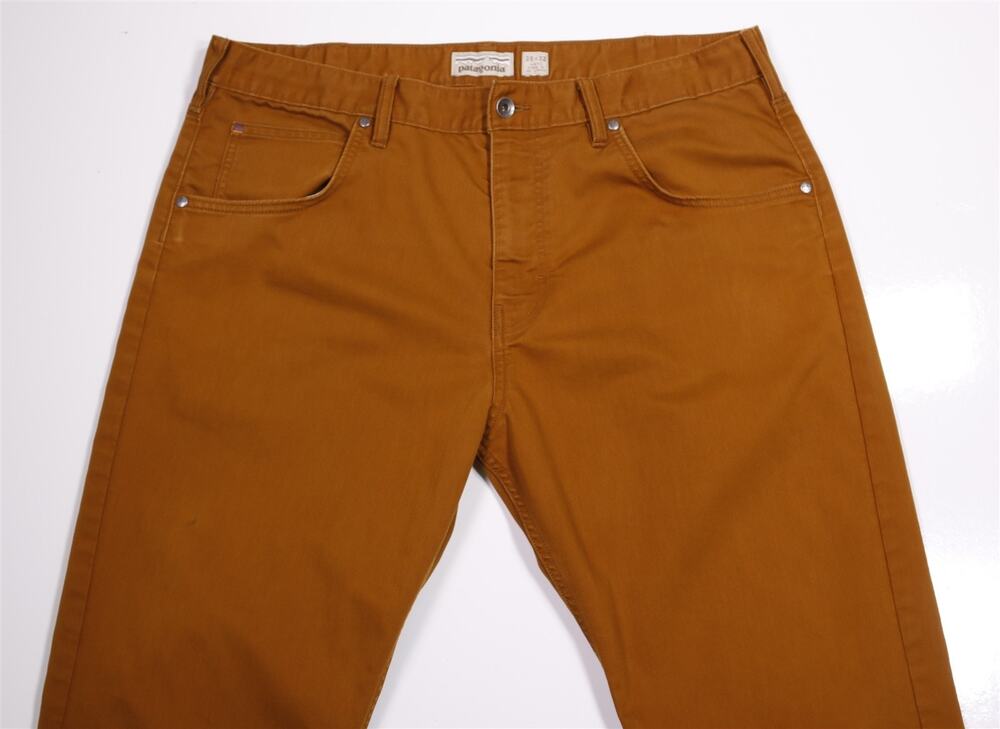 Patagonia Men's Golden Brown Iron Clad Performance Twill Jeans 38x30